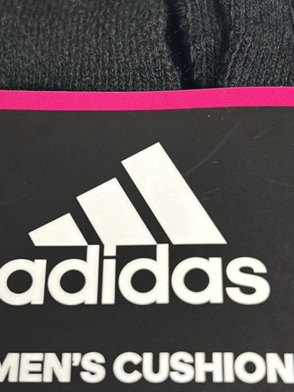 New Adidas Socks Women’s 6 Pair Black Cushioned Aeroready Crew Casual Activewear - Picture 6 of 13